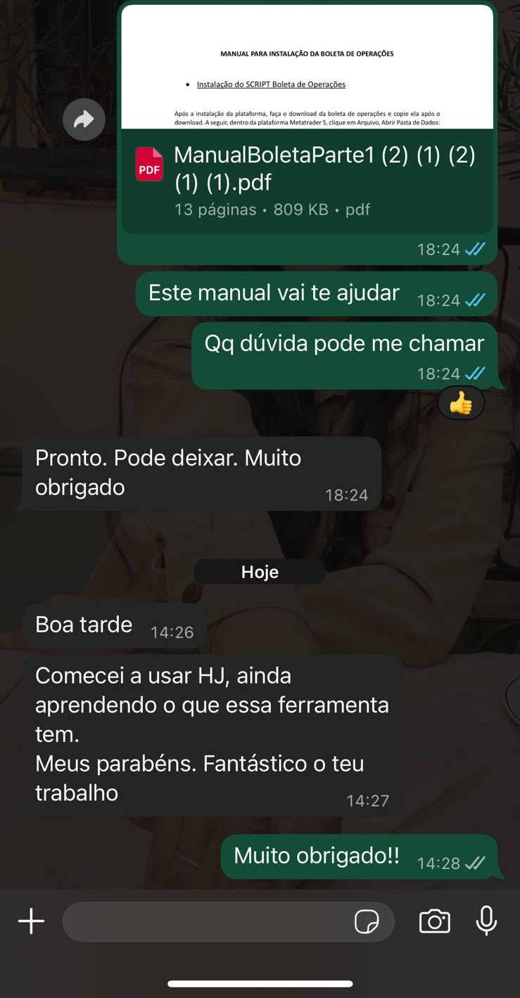 Recomenda&ccedil;&atilde;o de usu&aacute;rio da Softtrader